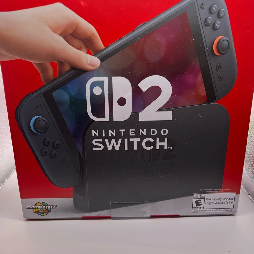 Like New Empty Nintendo Switch 2 Box Prank Gift